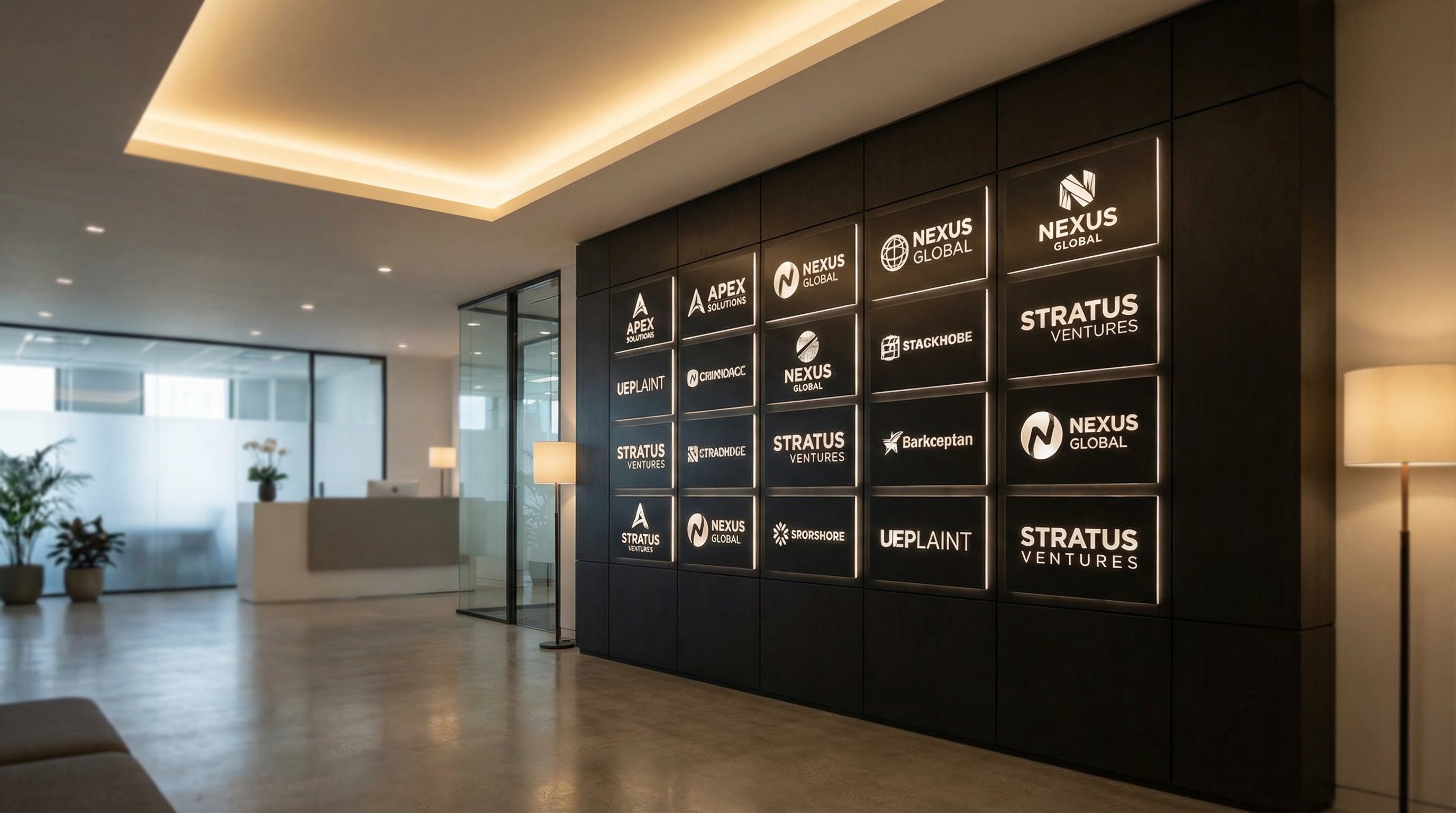 香蕉视频合作品牌Logo墙